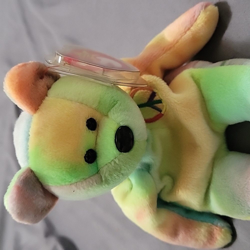 Peace beanie baby